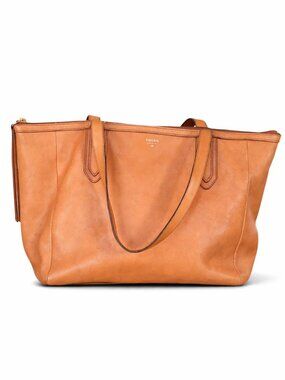 Fossil Sydney Large Tote | Tan Leather Everyday Bag